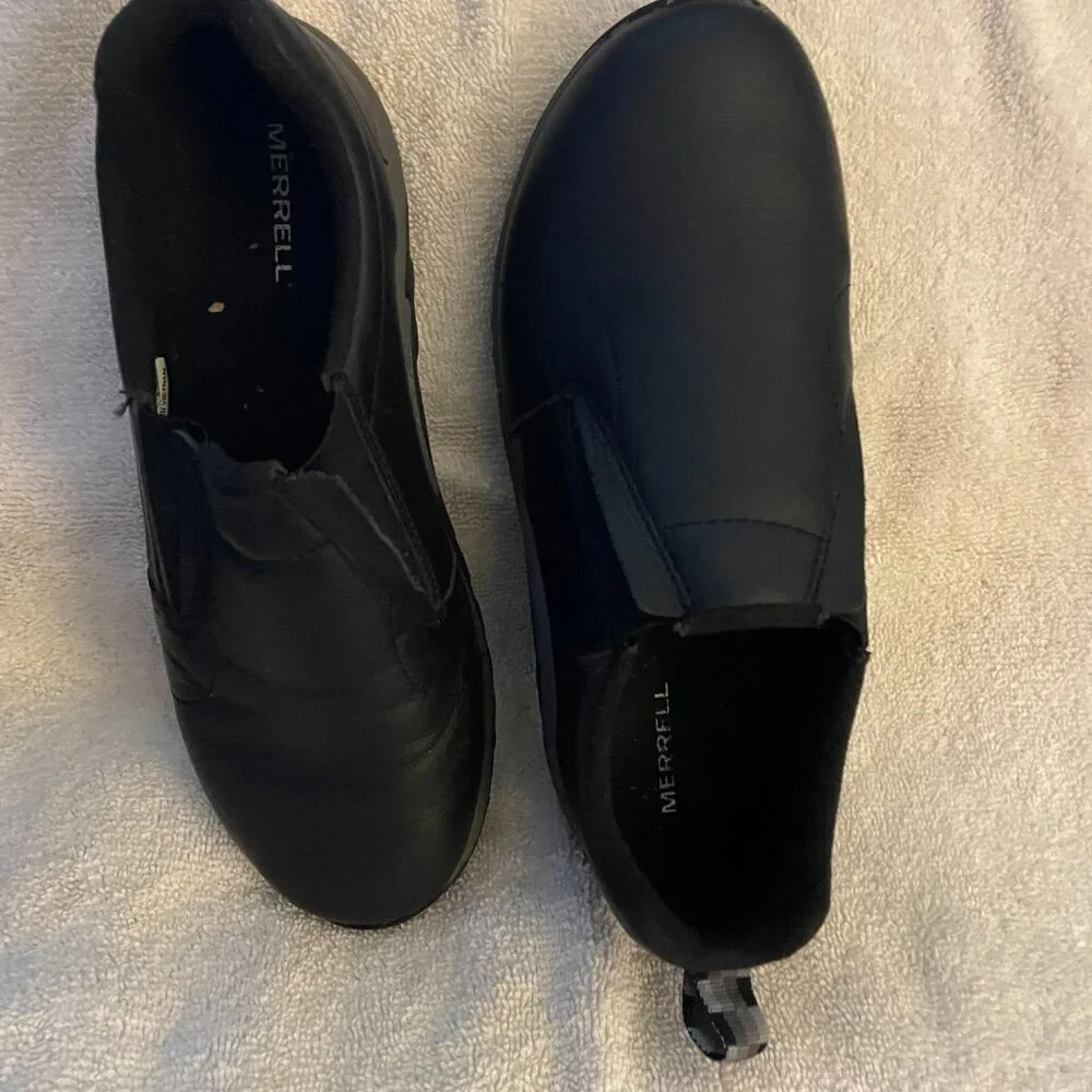 Merrill jungle moccasin leather shoes